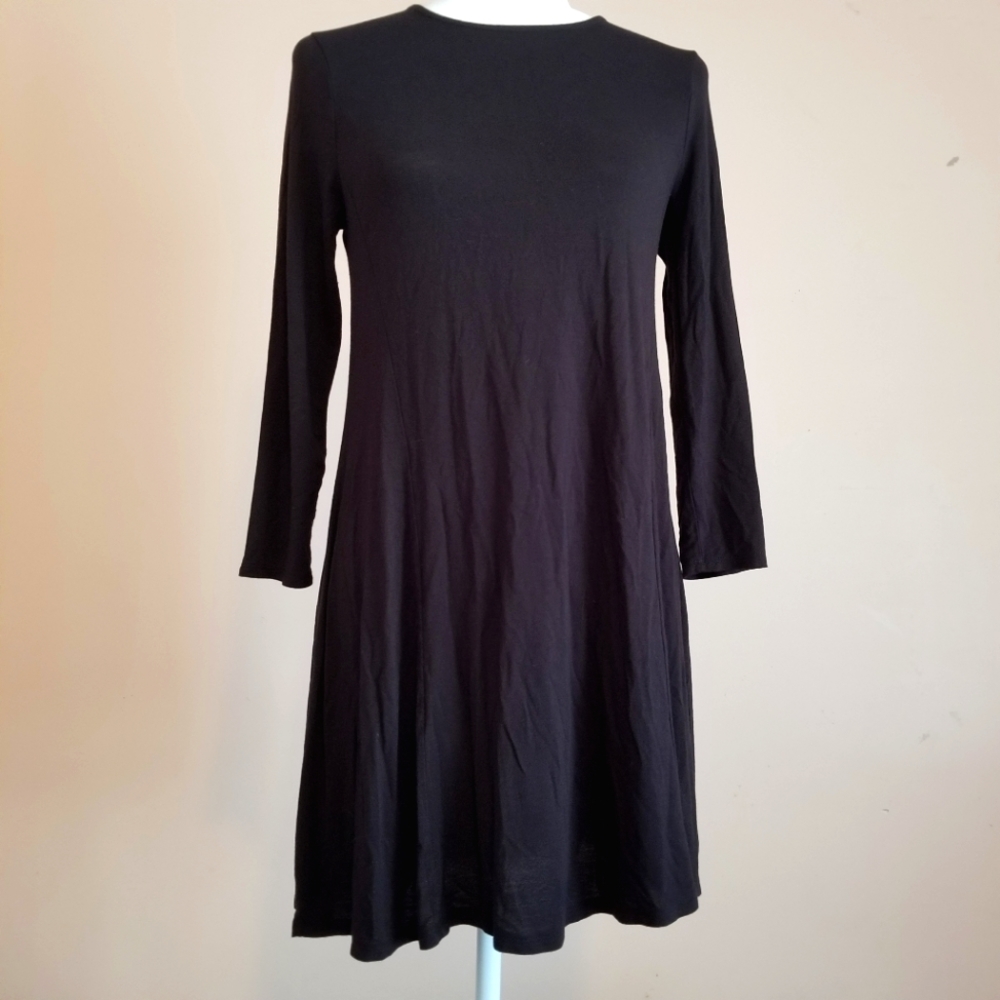 Black Long Sleeved Dress